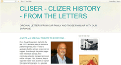 Desktop Screenshot of cliserletters.blogspot.com