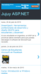Mobile Screenshot of jujuyaspnet.blogspot.com