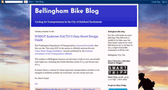 Desktop Screenshot of bellinghambikeblog.blogspot.com