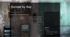 Desktop Screenshot of europebykay.blogspot.com