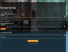 Tablet Screenshot of europebykay.blogspot.com