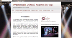 Desktop Screenshot of mujeresdefuego.blogspot.com