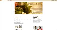 Desktop Screenshot of mordiscotidiano.blogspot.com