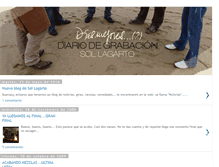 Tablet Screenshot of diariodegrabacion.blogspot.com