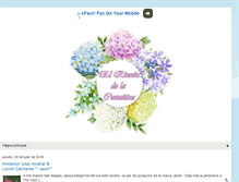 Tablet Screenshot of elrincondelacosmetica.blogspot.com