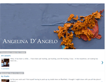 Tablet Screenshot of angelinadangelo.blogspot.com