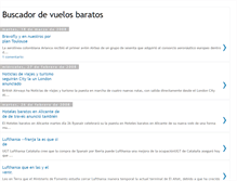 Tablet Screenshot of buscadordevuelosbaratos.blogspot.com