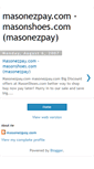 Mobile Screenshot of masonezpay.blogspot.com