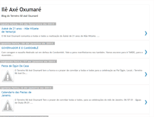 Tablet Screenshot of casadeoxumare.blogspot.com