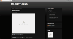 Desktop Screenshot of javituning-maquetuning.blogspot.com