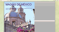 Desktop Screenshot of magiasdemexico-julie.blogspot.com