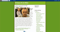 Desktop Screenshot of canceratempranaedad.blogspot.com