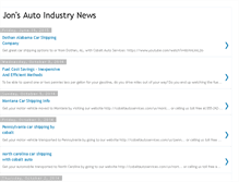 Tablet Screenshot of jonsautoindustrynews.blogspot.com