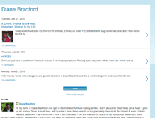 Tablet Screenshot of dianebradford-author.blogspot.com