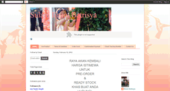 Desktop Screenshot of ilhambatrisya.blogspot.com