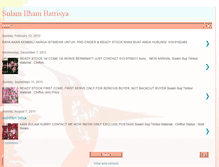 Tablet Screenshot of ilhambatrisya.blogspot.com