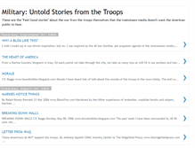 Tablet Screenshot of militaryuntoldstoriesfromthetroops.blogspot.com