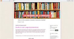 Desktop Screenshot of lametaforadelaeducacion.blogspot.com