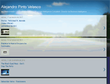 Tablet Screenshot of alexpintovelasco.blogspot.com