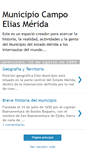 Mobile Screenshot of campoeliasmerida.blogspot.com