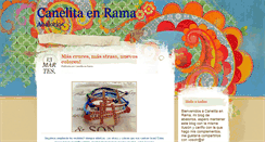 Desktop Screenshot of canela-enrama.blogspot.com