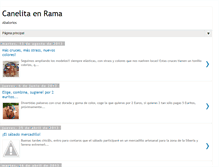 Tablet Screenshot of canela-enrama.blogspot.com