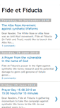 Mobile Screenshot of fideetfiducia.blogspot.com