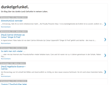 Tablet Screenshot of dunkelgefunkel.blogspot.com