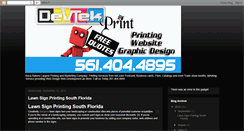 Desktop Screenshot of devtekprint.blogspot.com