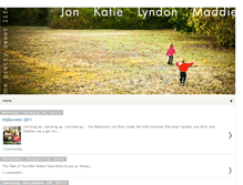 Tablet Screenshot of jonathonandkatie.blogspot.com