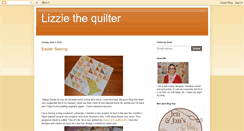 Desktop Screenshot of lizzie-the-quilter.blogspot.com