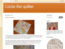Tablet Screenshot of lizzie-the-quilter.blogspot.com