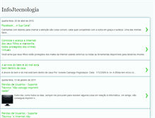 Tablet Screenshot of infojtecnologia.blogspot.com
