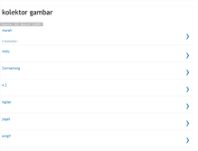 Tablet Screenshot of kolektor-gambar.blogspot.com
