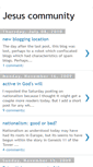 Mobile Screenshot of communityofjesus.blogspot.com