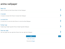 Tablet Screenshot of anima-wallpaper.blogspot.com