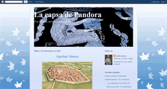 Desktop Screenshot of capsa-de-pandora.blogspot.com