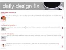 Tablet Screenshot of dailydesignfix.blogspot.com