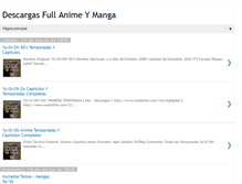 Tablet Screenshot of descargasfullanime.blogspot.com