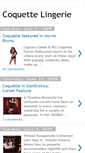 Mobile Screenshot of coquettelingerie.blogspot.com
