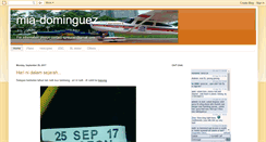 Desktop Screenshot of mia-dominguez.blogspot.com
