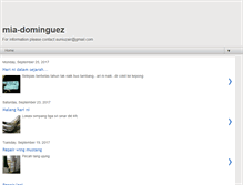 Tablet Screenshot of mia-dominguez.blogspot.com