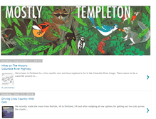 Tablet Screenshot of mostlytempleton.blogspot.com