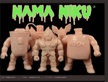 Tablet Screenshot of nama-niku.blogspot.com