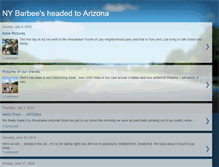 Tablet Screenshot of barbeefamily2az.blogspot.com