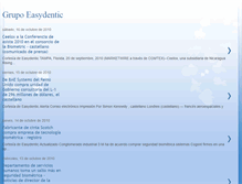 Tablet Screenshot of grupoeasydentic.blogspot.com