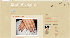 Desktop Screenshot of klaudyanails.blogspot.com