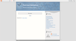 Desktop Screenshot of post-visual.blogspot.com