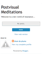 Mobile Screenshot of post-visual.blogspot.com