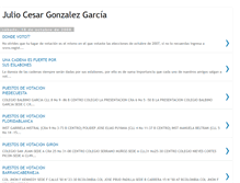 Tablet Screenshot of juliocesargonzalezgarcia.blogspot.com